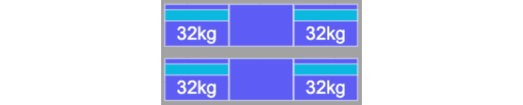 Blubase Connect landscape montageset voor 2x3 panelen