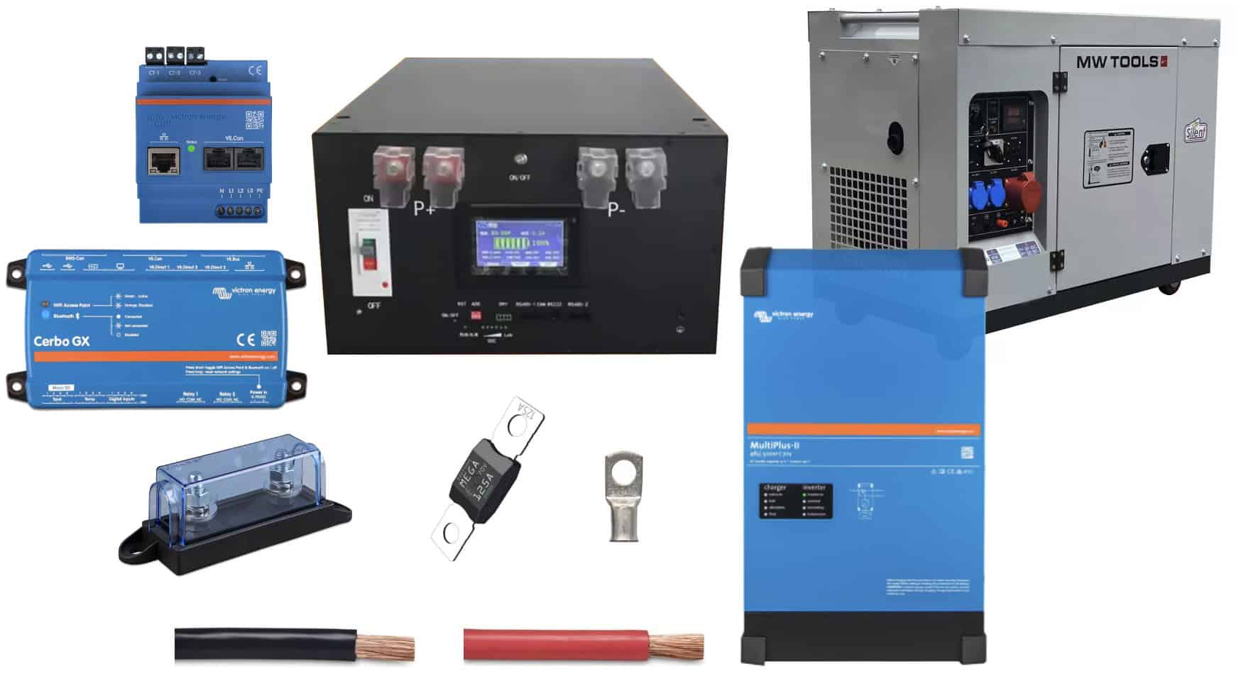 Victron ESS + Generator 1PH 5kVA 16kWh product