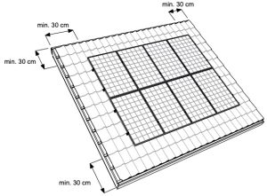Esdec Clickfit EVO pannendak vrije randzone