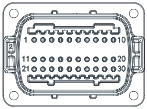 Growatt COM connector voor 3-fasen hybride omvormers
